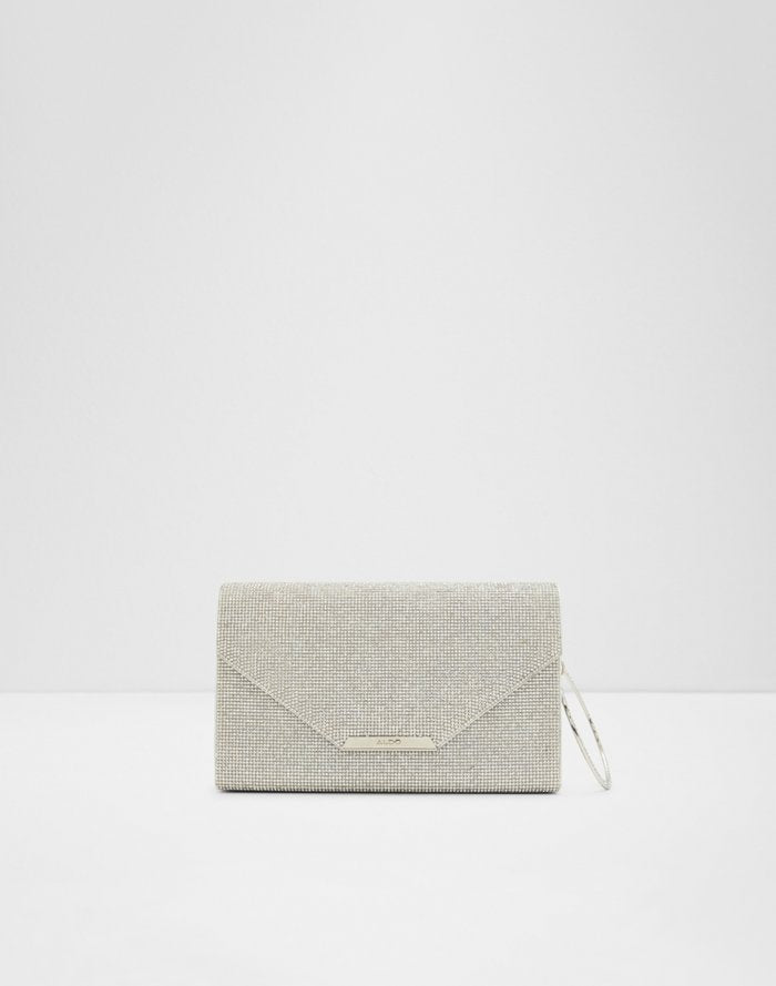 Welter / Clutch Bag Bag - Silver - ALDO KSA