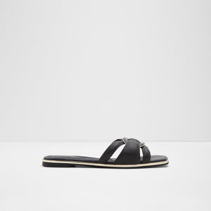 Yesenia / Flat Sandals Women Shoes - Black - ALDO KSA