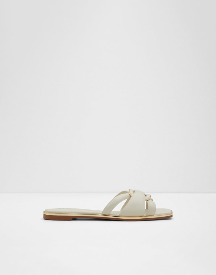 Open White Yesenia Ladies Footwear