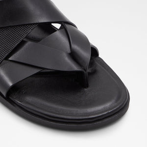 Zaanstraat / Flat Sandals Men Shoes - Black - ALDO KSA