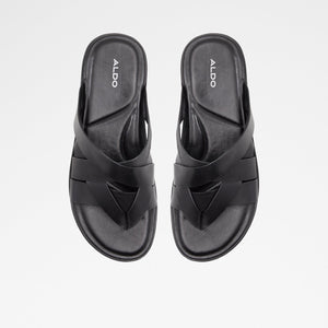 Zaanstraat / Flat Sandals Men Shoes - Black - ALDO KSA