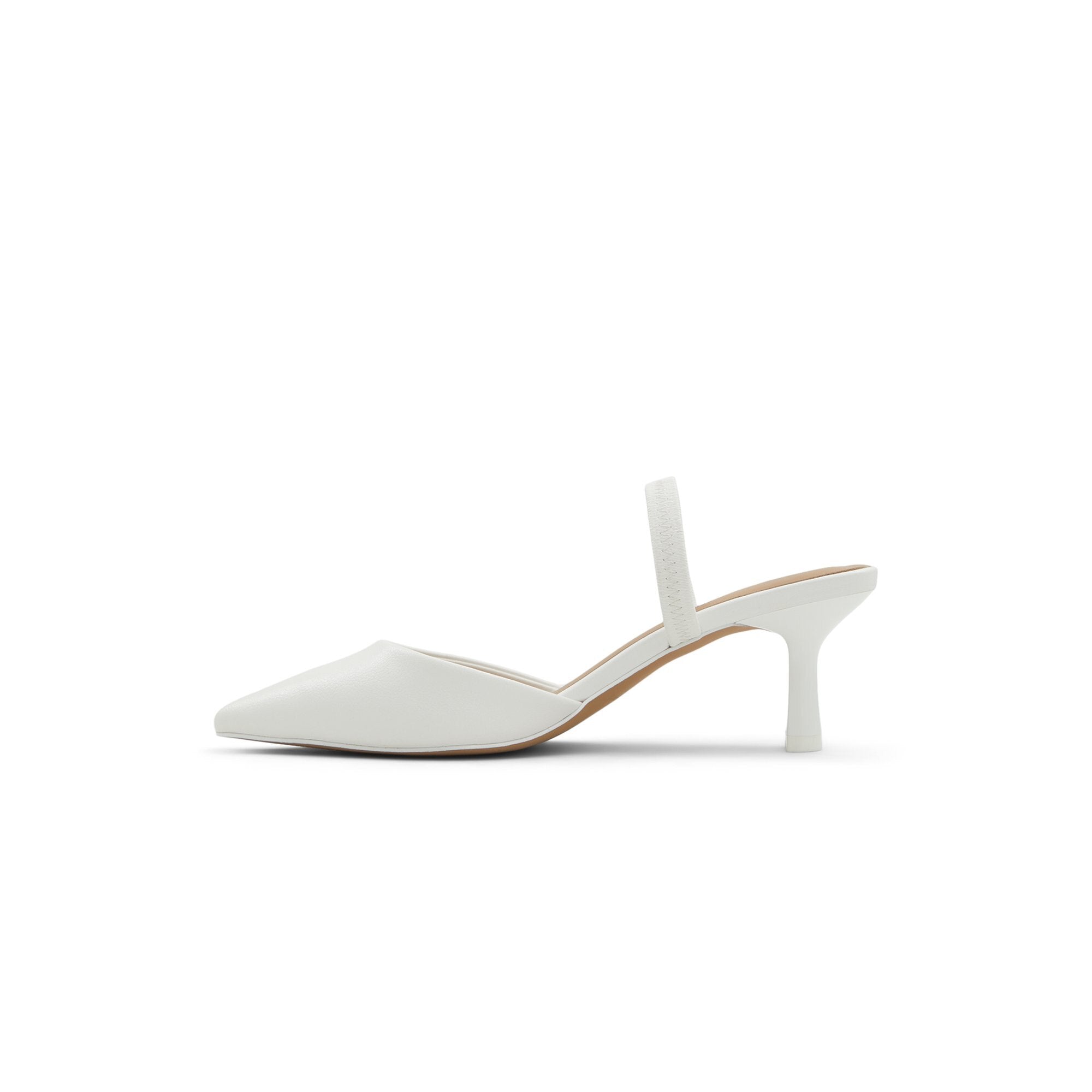 White Zaydan Ladies Footwear