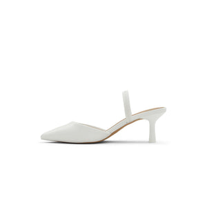 White Zaydan Ladies Footwear