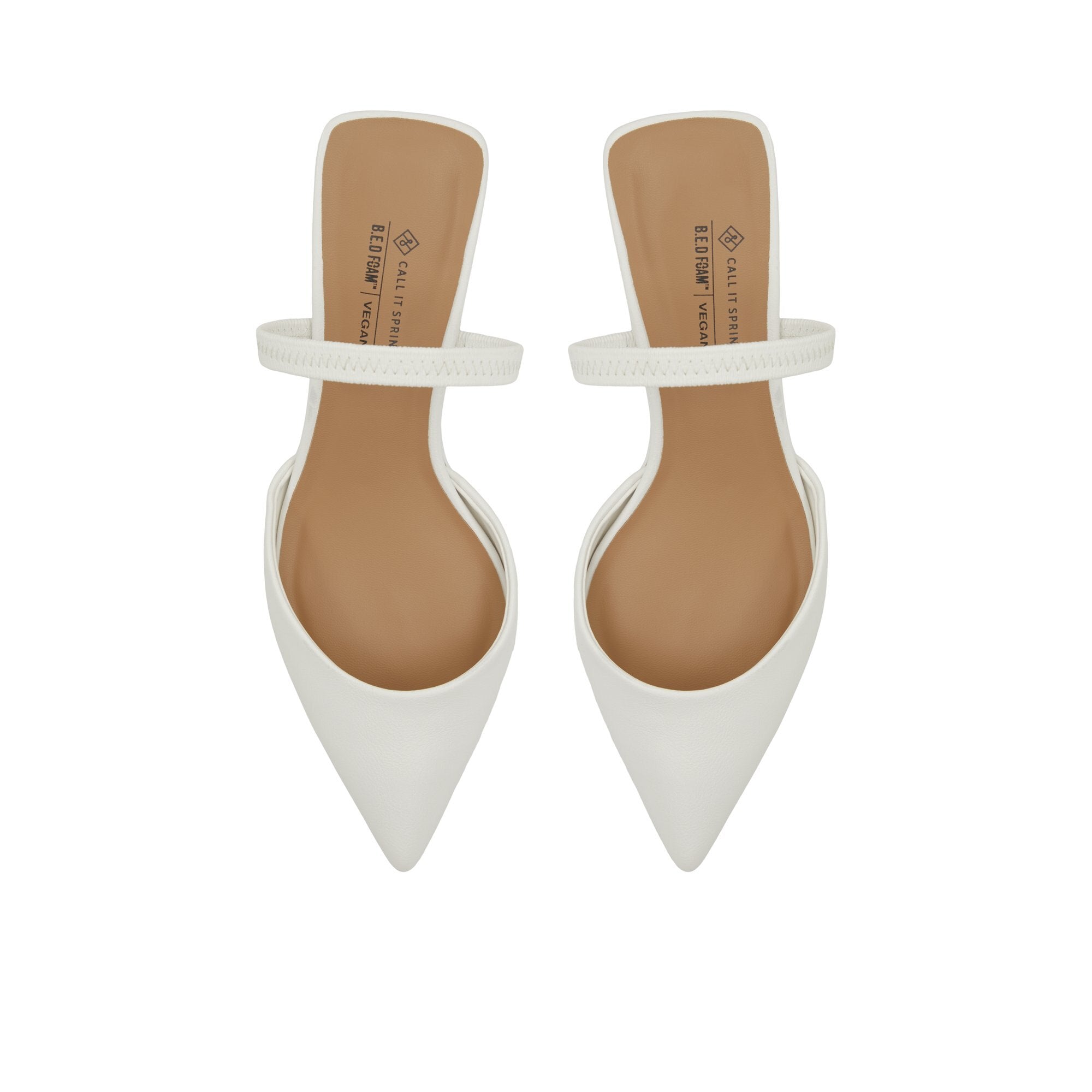 White Zaydan Ladies Footwear