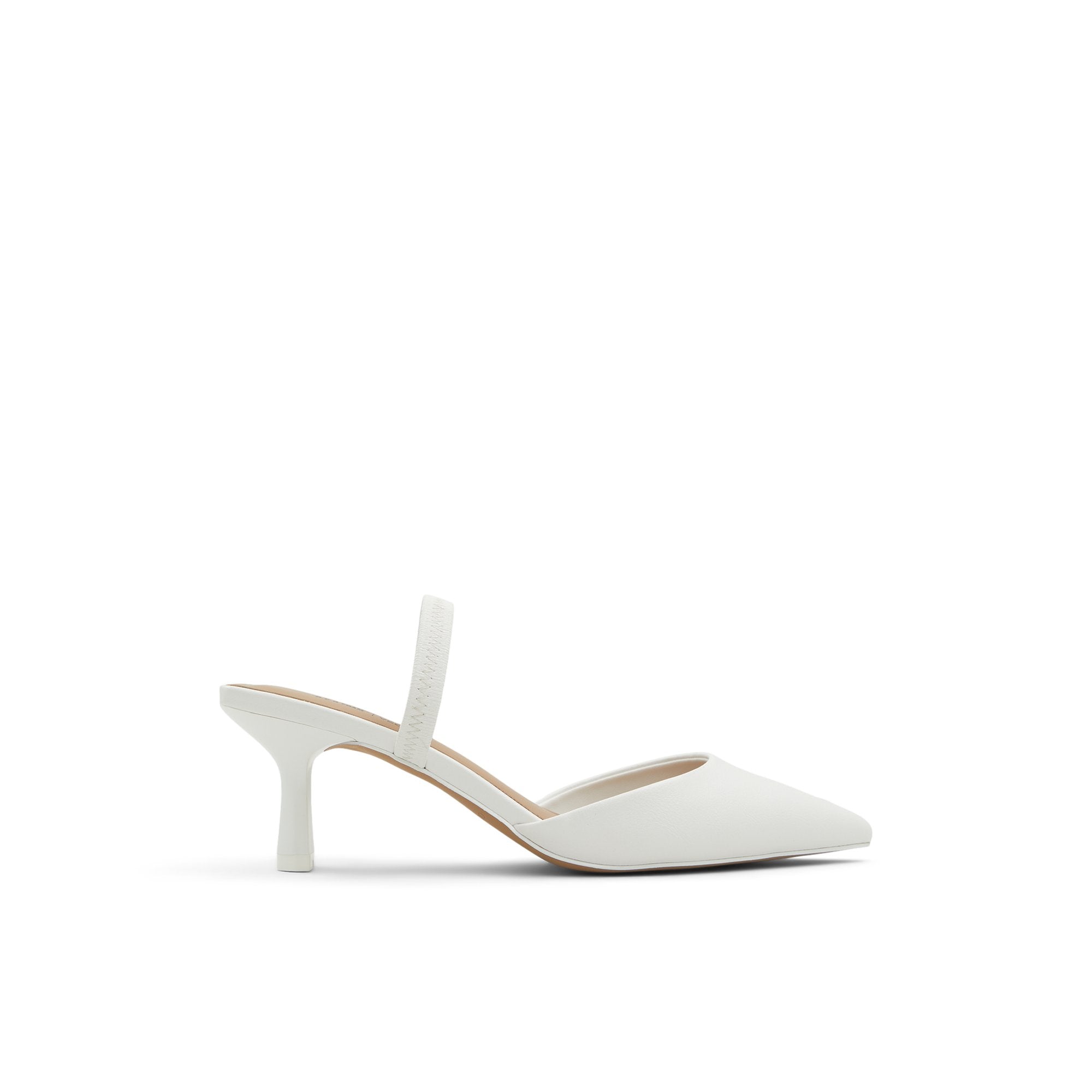 White Zaydan Ladies Footwear