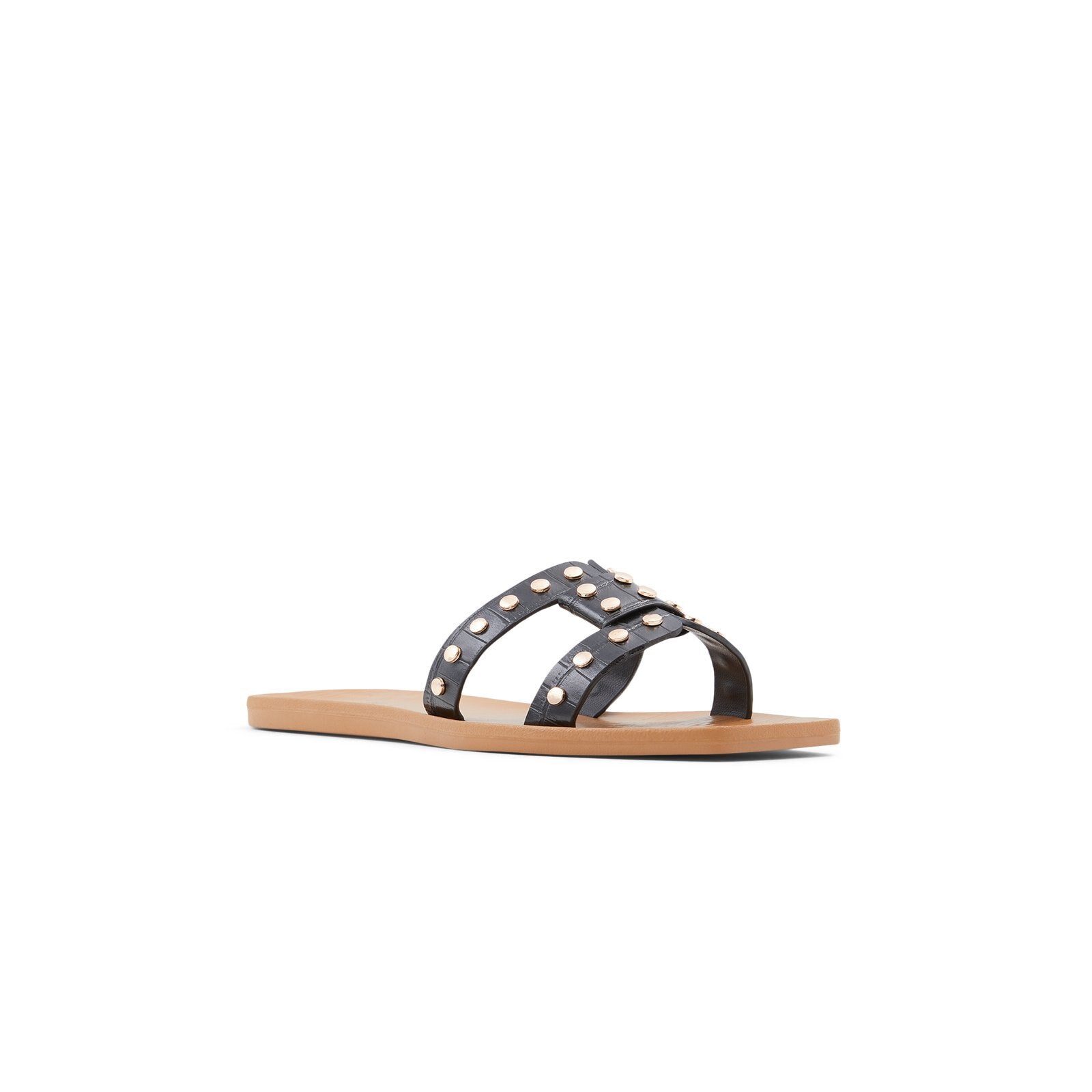 Chirassa / Flat Sandals Women Shoes - Black - CALL IT SPRING KSA