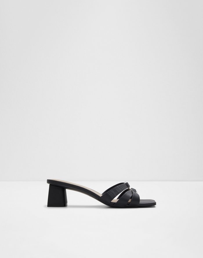 Accasi / Heeled Sandals Women Shoes - Black - ALDO KSA