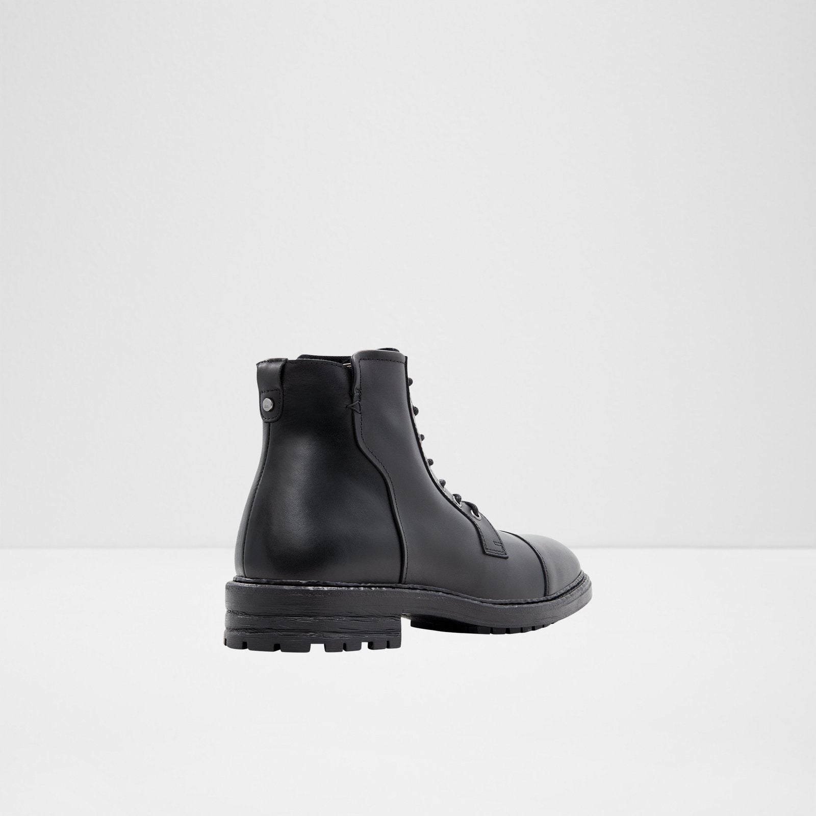 Aldo black top boots men
