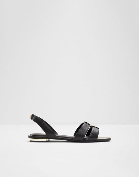 Balera Flat Sandals Black Color By Aldo