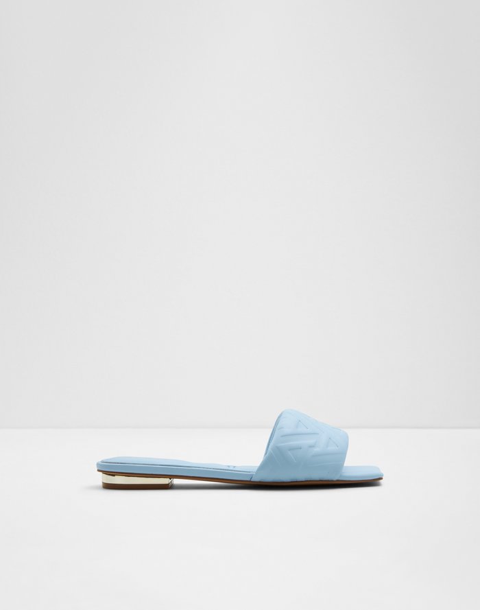 Cleony / Flat Sandals Women Shoes - Blue - ALDO KSA