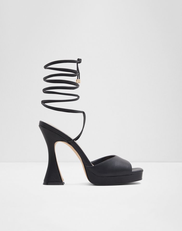 Daphnee / Heeled Sandals Women Shoes - Black - ALDO KSA