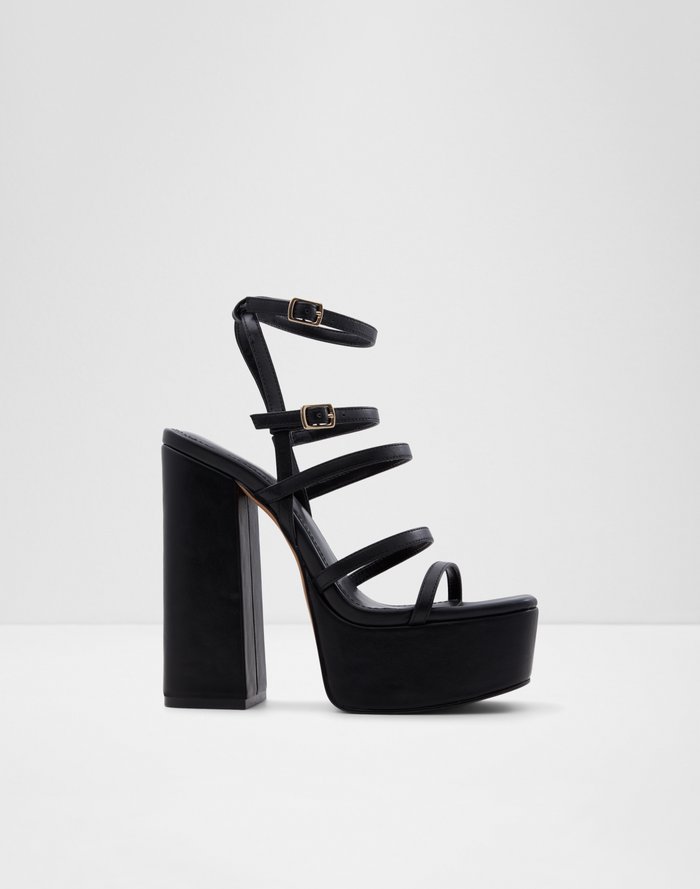 Darling / Heeled Sandals Women Shoes - Black - ALDO KSA