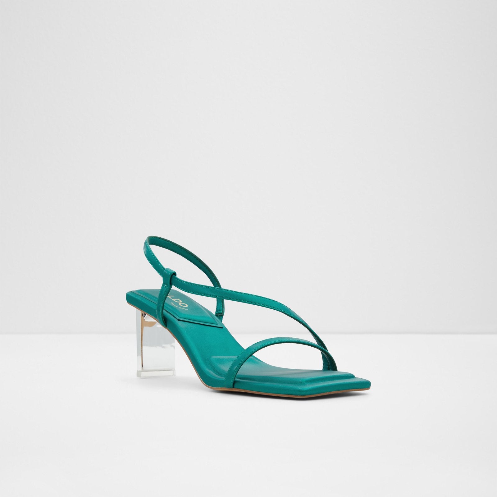 Devina / Heeled Sandals Women Shoes - Dark Green - ALDO KSA