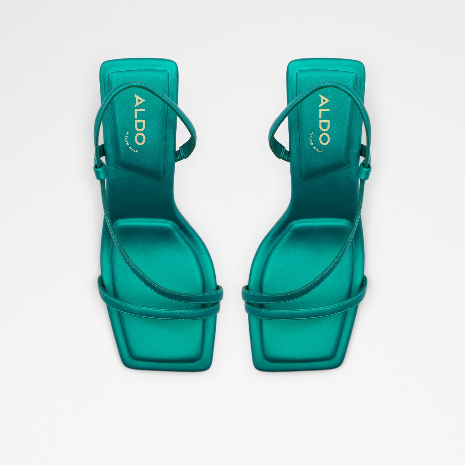 Devina / Heeled Sandals Women Shoes - Dark Green - ALDO KSA