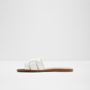Elenaa / Flat Sandals Women Shoes - White - ALDO KSA