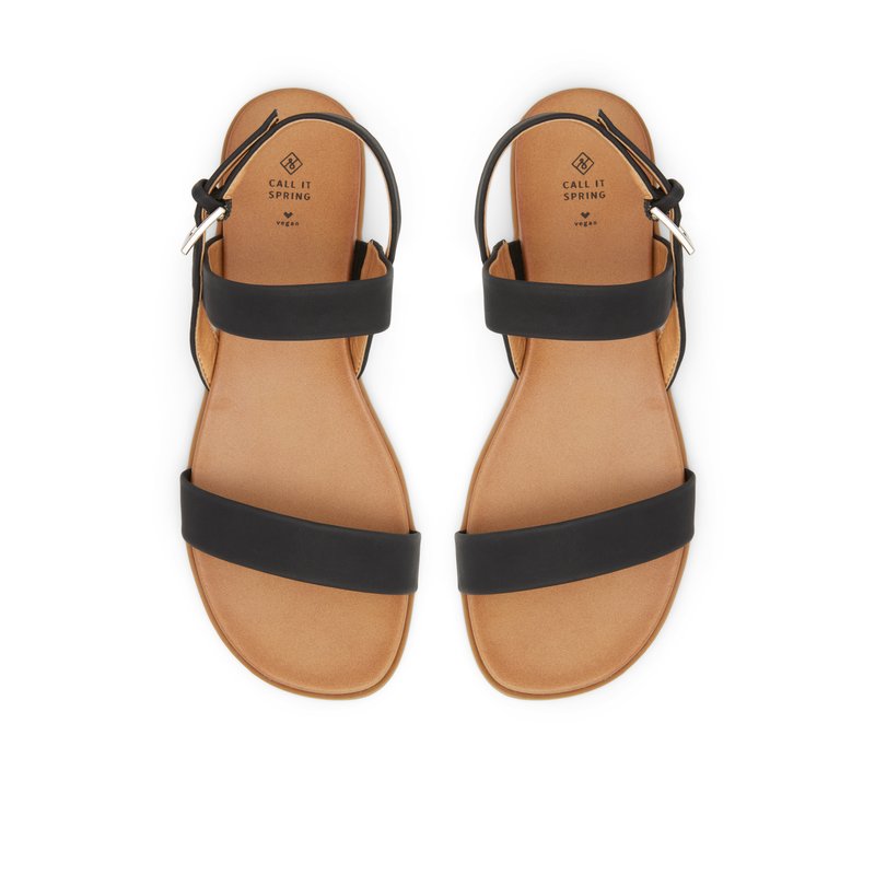 Elillan / Flat Sandals Women Shoes - Black - CALL IT SPRING KSA