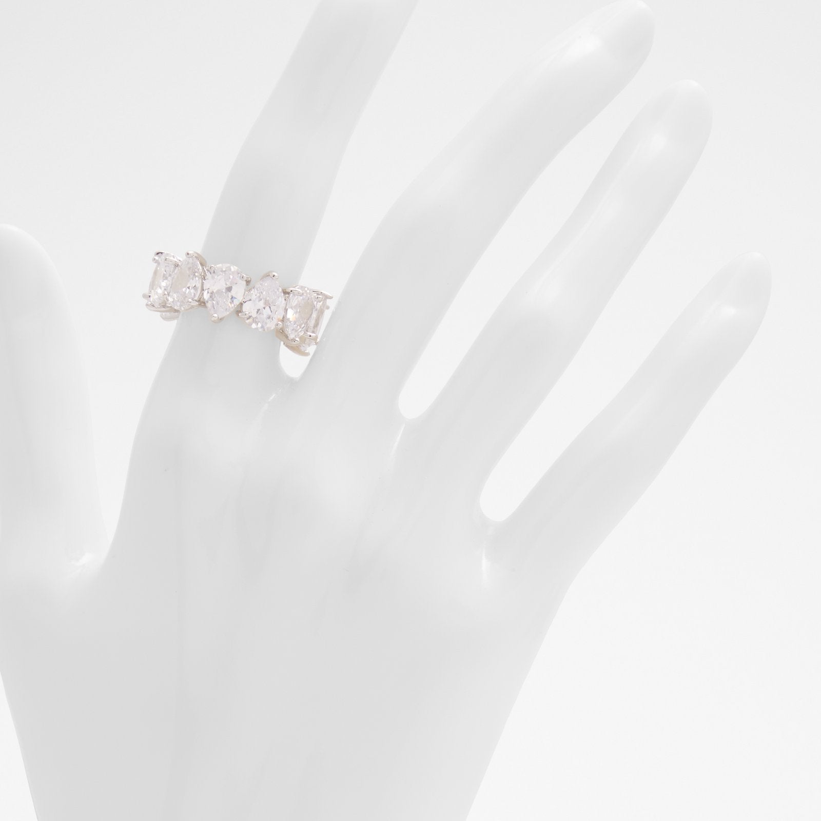 Esna / Ring Accessory - Silver-Clear Multi - ALDO KSA