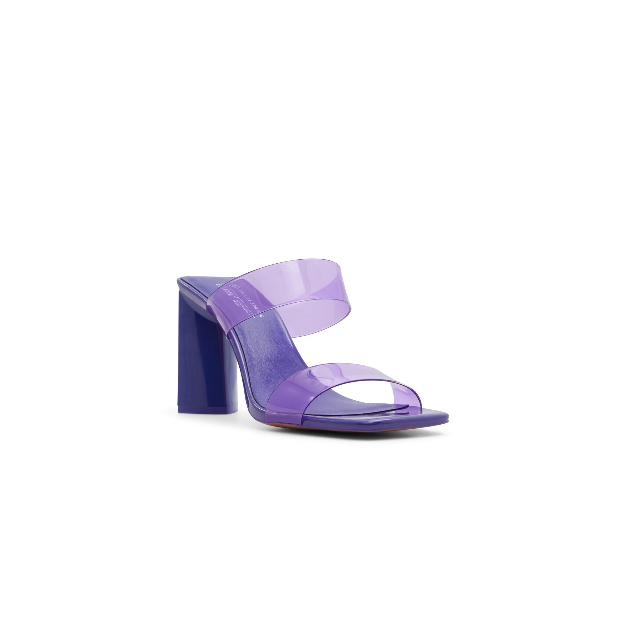 Buy FEET FLOW Women's Purple Heels Sandles 6 UK at Amazon.in
