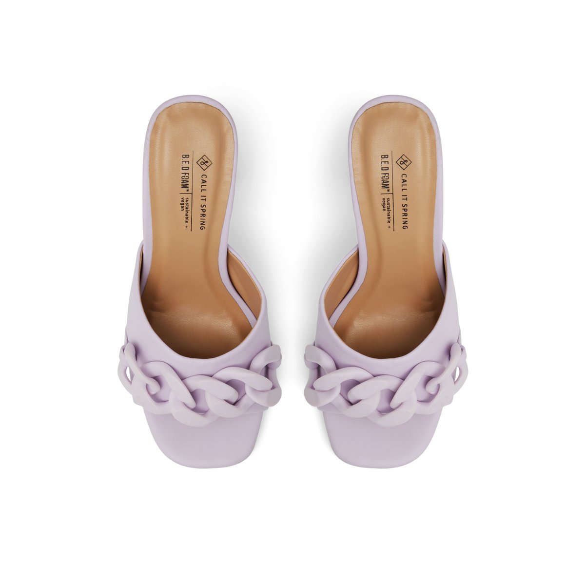 Floraa / Heeled Sandals Women Shoes - Purple - CALL IT SPRING KSA
