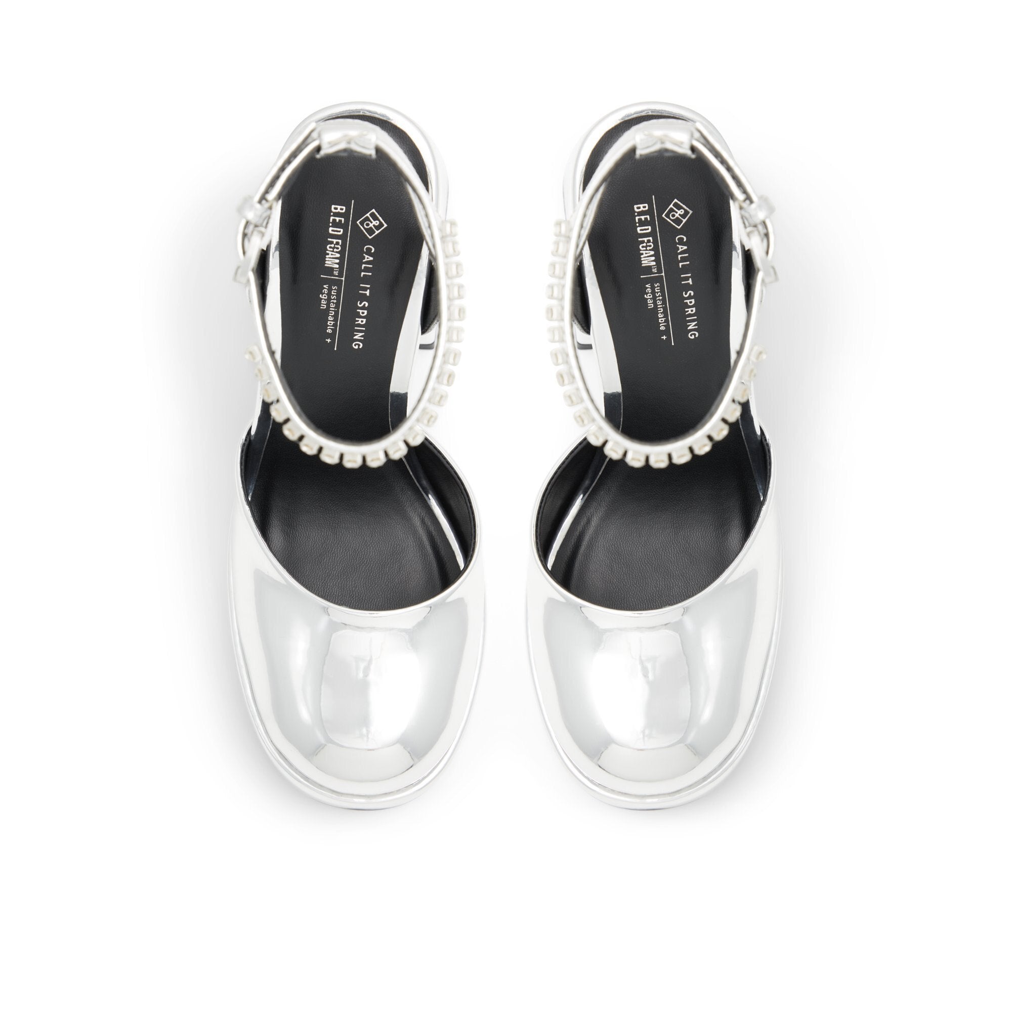 Foxy Women Shoes - Silver - CALL IT SPRING KSA