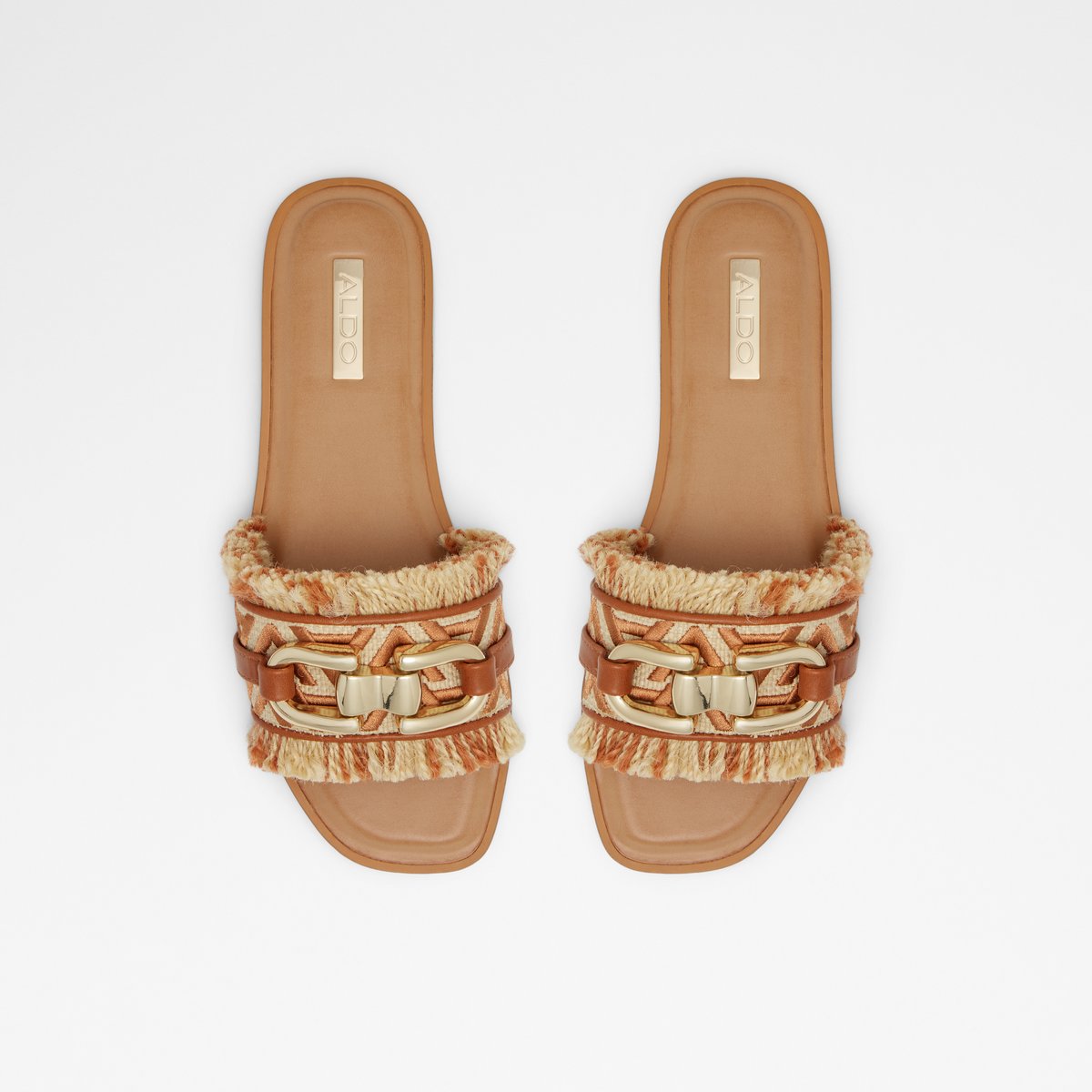 Fringie Women Shoes - Medium Brown - ALDO KSA