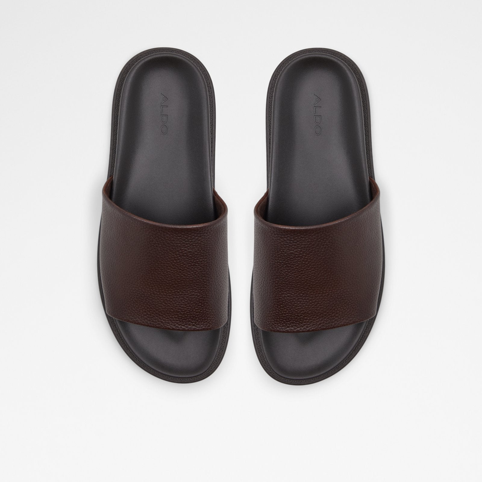 Gentslide Men Shoes - Dark Brown - ALDO KSA