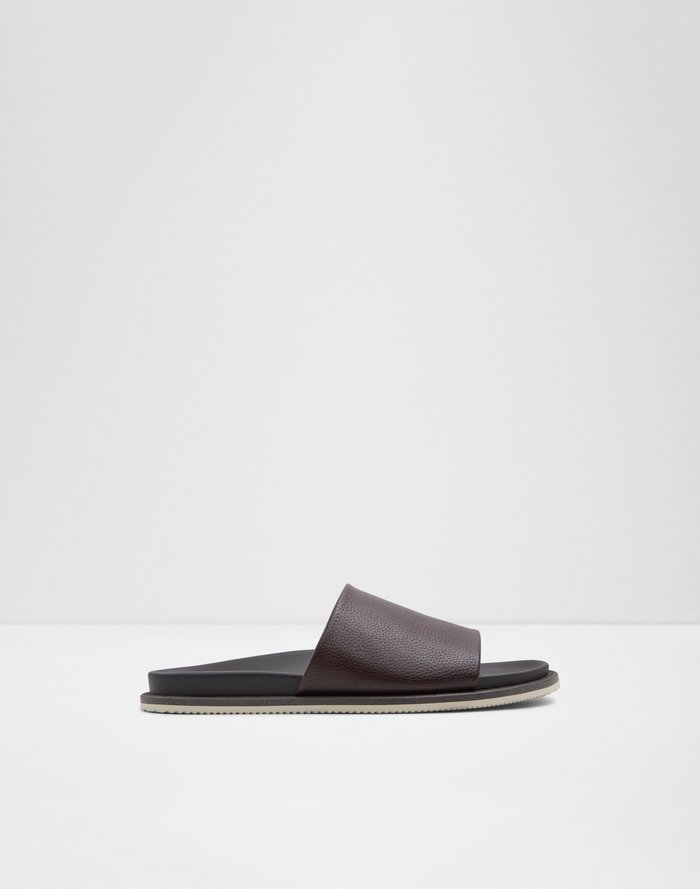 Gentslide Men Shoes - Dark Brown - ALDO KSA