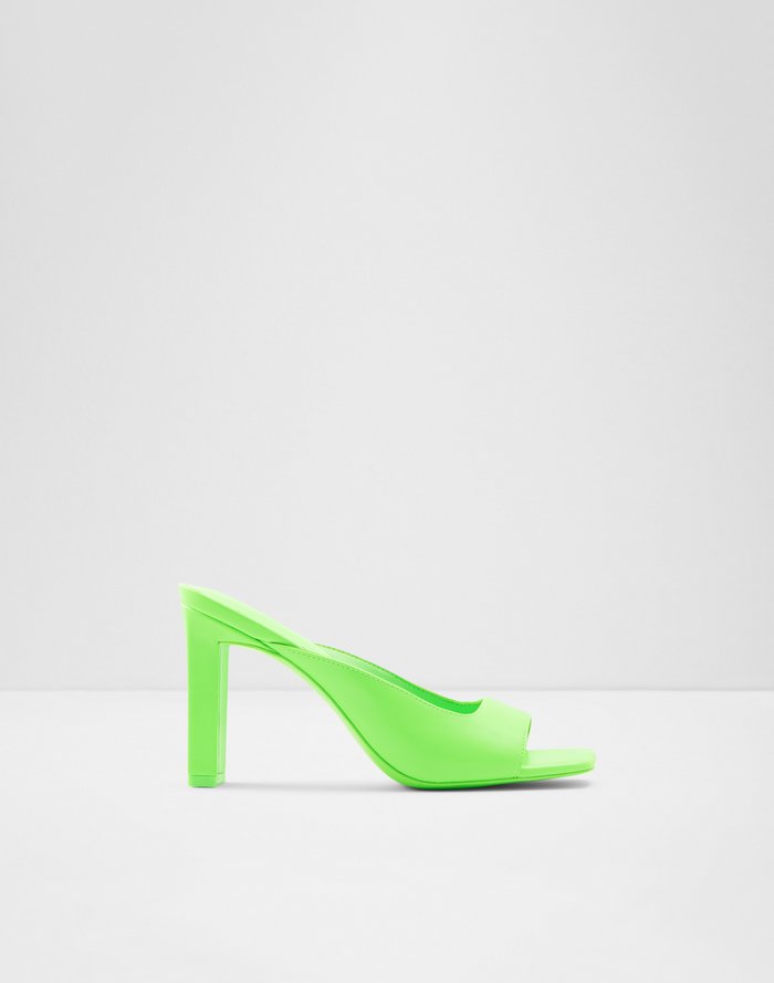 2022 Summer Womens Lime Green Heels Slingback Pumps Luxury Silk Satin  Sandals Women Designers Sexy Stiletto Heel Party Shoes - AliExpress