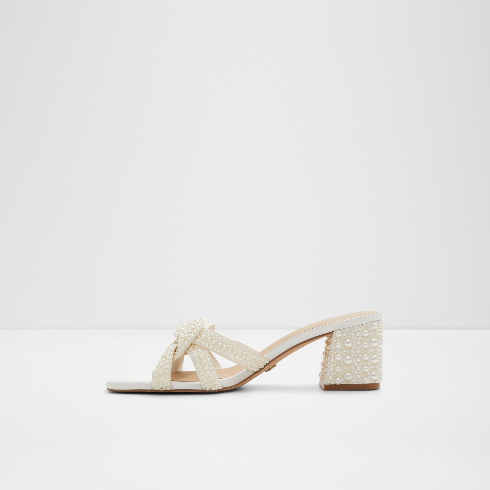 Grandly / Heeled Sandals Women Shoes - White - ALDO KSA