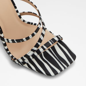 Hugar Women Shoes - Black-White - ALDO KSA
