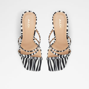 Hugar Women Shoes - Black-White - ALDO KSA