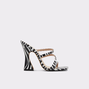 Hugar Women Shoes - Black-White - ALDO KSA
