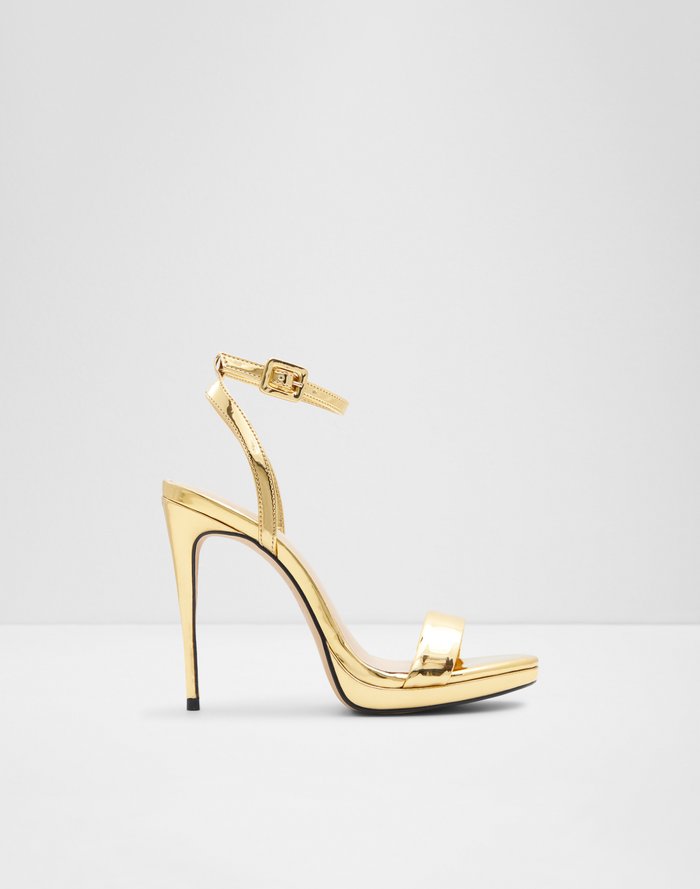 Kat / Heeled Sandals Women Shoes - Gold - ALDO KSA