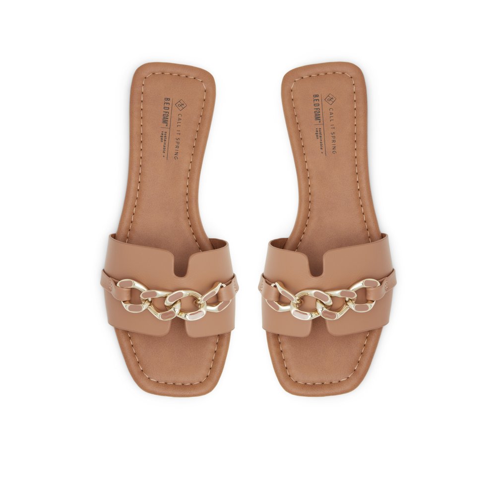 Kiaraa Women Shoes - Light Beige - CALL IT SPRING KSA