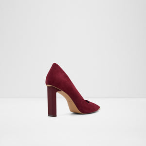 Aldo red online suede shoes