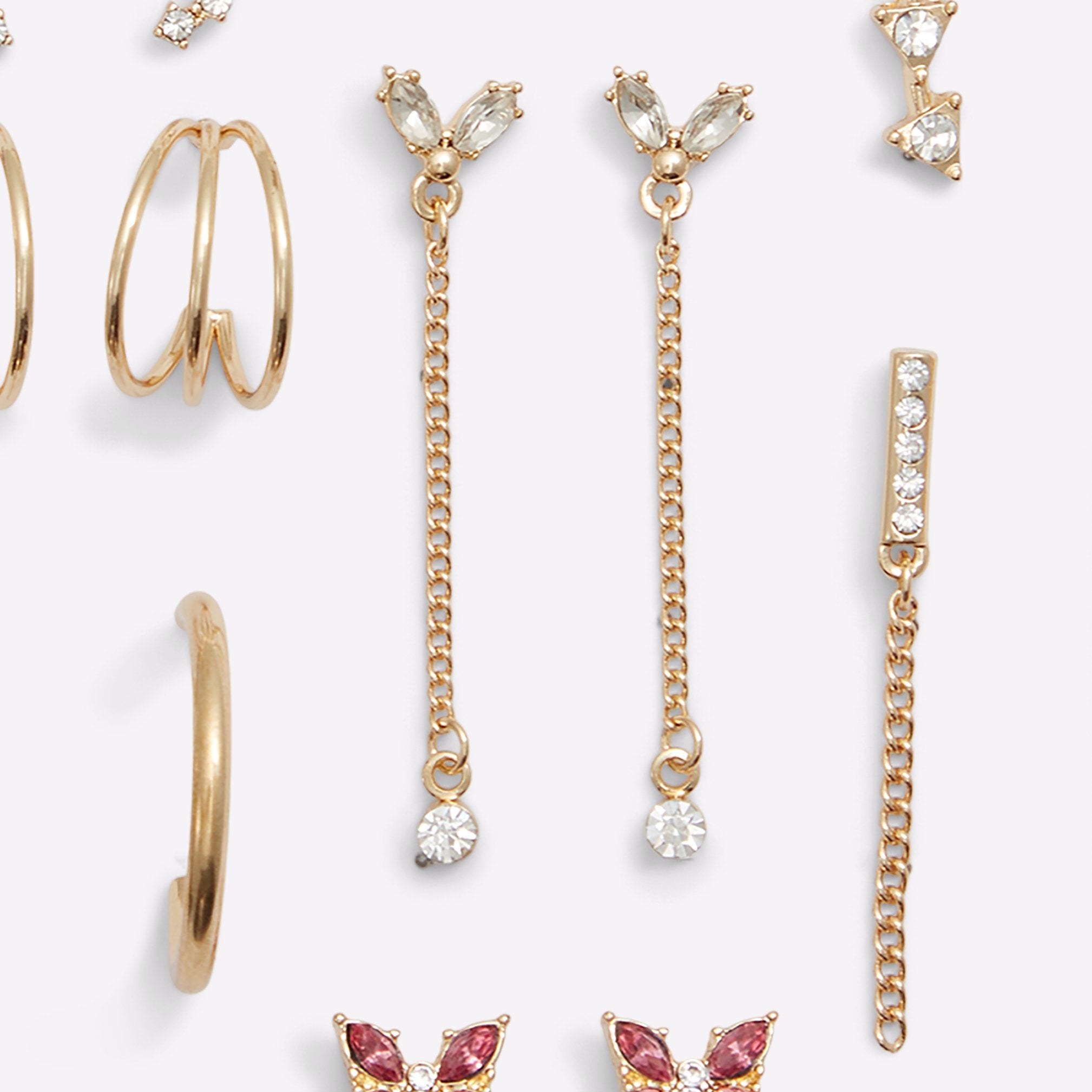Lelden Accessory - Gold-Clear Multi - ALDO KSA