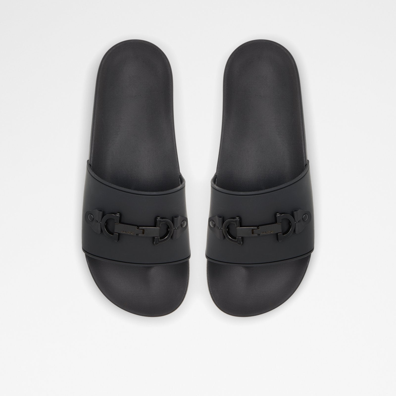 Loungeslide Men Shoes - Black - ALDO KSA