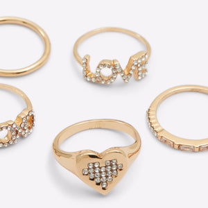 Lovcrew Accessory - Gold-Clear Multi - ALDO KSA