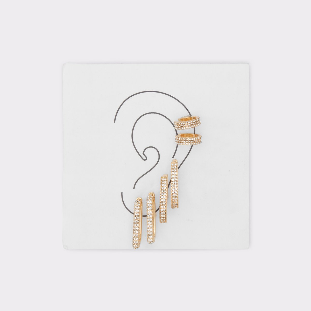 Lupe Accessory - Gold-Clear Multi - ALDO KSA