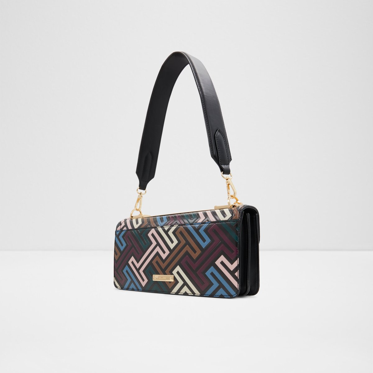 Manifold Bag - Black-Gold Multi - ALDO KSA