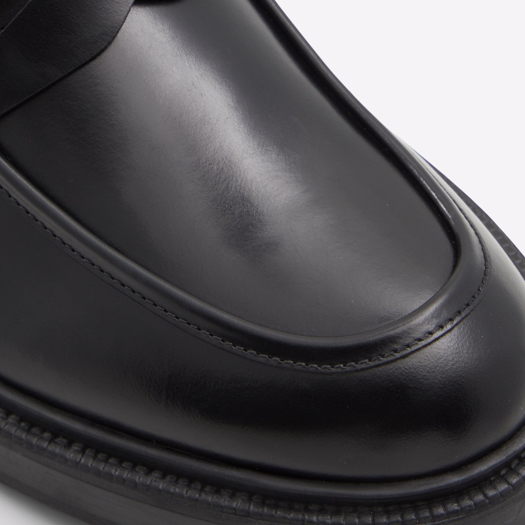 Matte / Loafers Men Shoes - Black - ALDO KSA