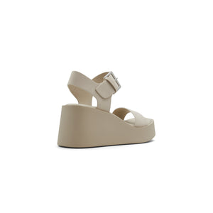 Light grey outlet wedge shoes