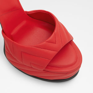 Red aldo clearance sandals