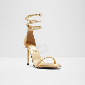 Gold strappy heels aldo on sale