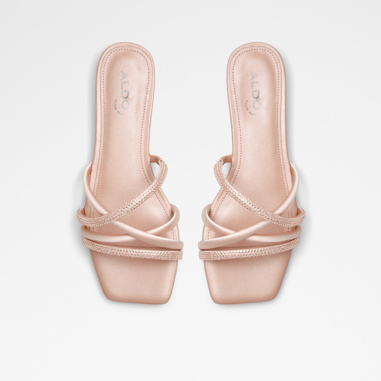 Neda / Flat Sandals Women Shoes - Rose Gold - ALDO KSA