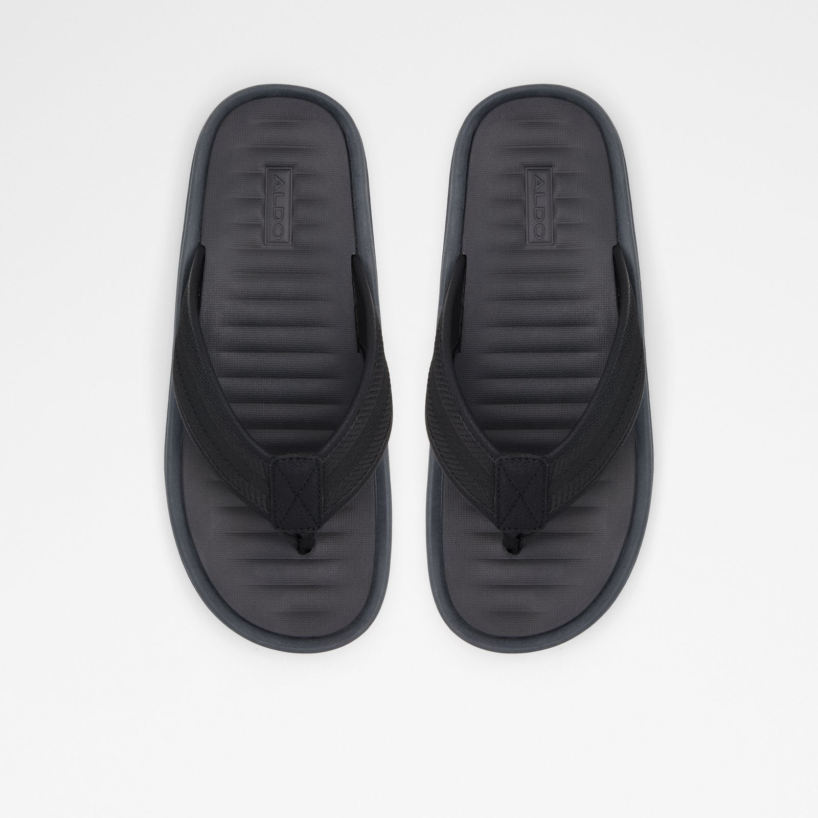 Ocerrach / Flat Sandals Men Shoes - Black - ALDO KSA