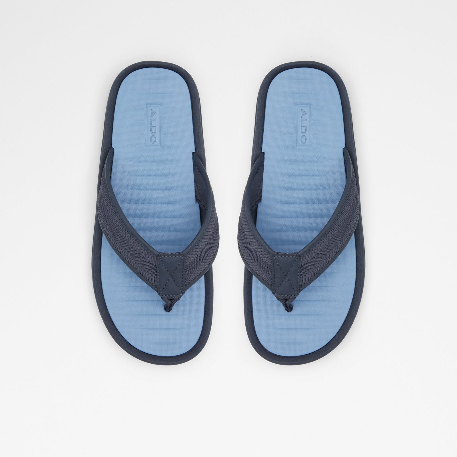 Ocerrach / Flat Sandals Men Shoes - Navy - ALDO KSA