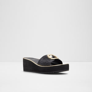 Onayllan / Beach Sandals Women Shoes - Black - ALDO KSA