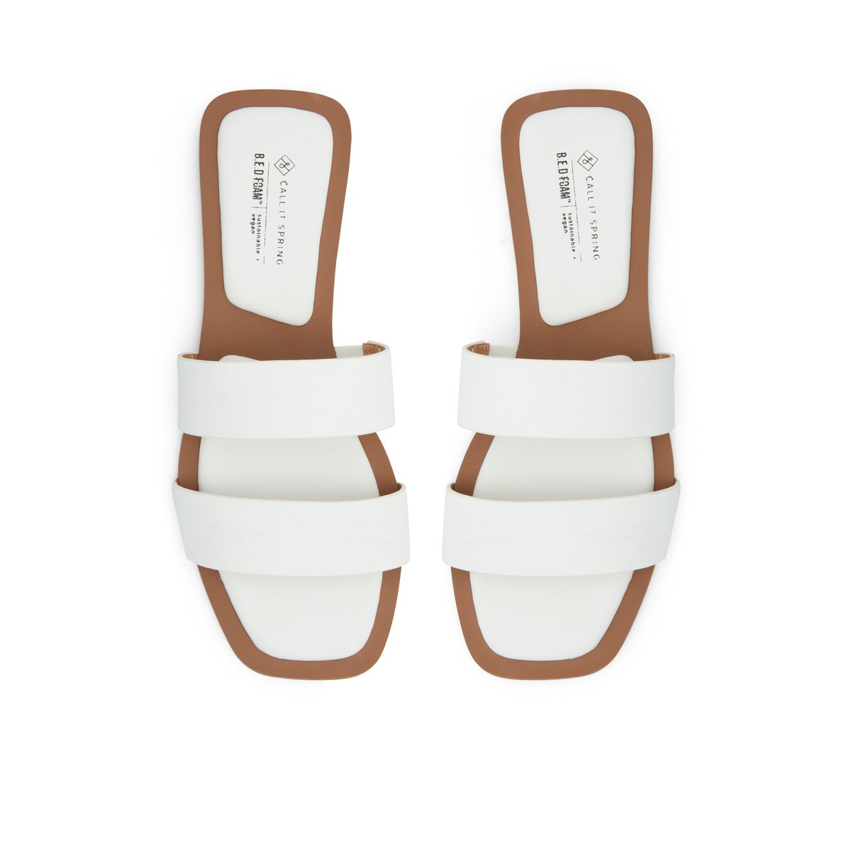Paytonn / Flat Sandals Women Shoes - White - CALL IT SPRING KSA
