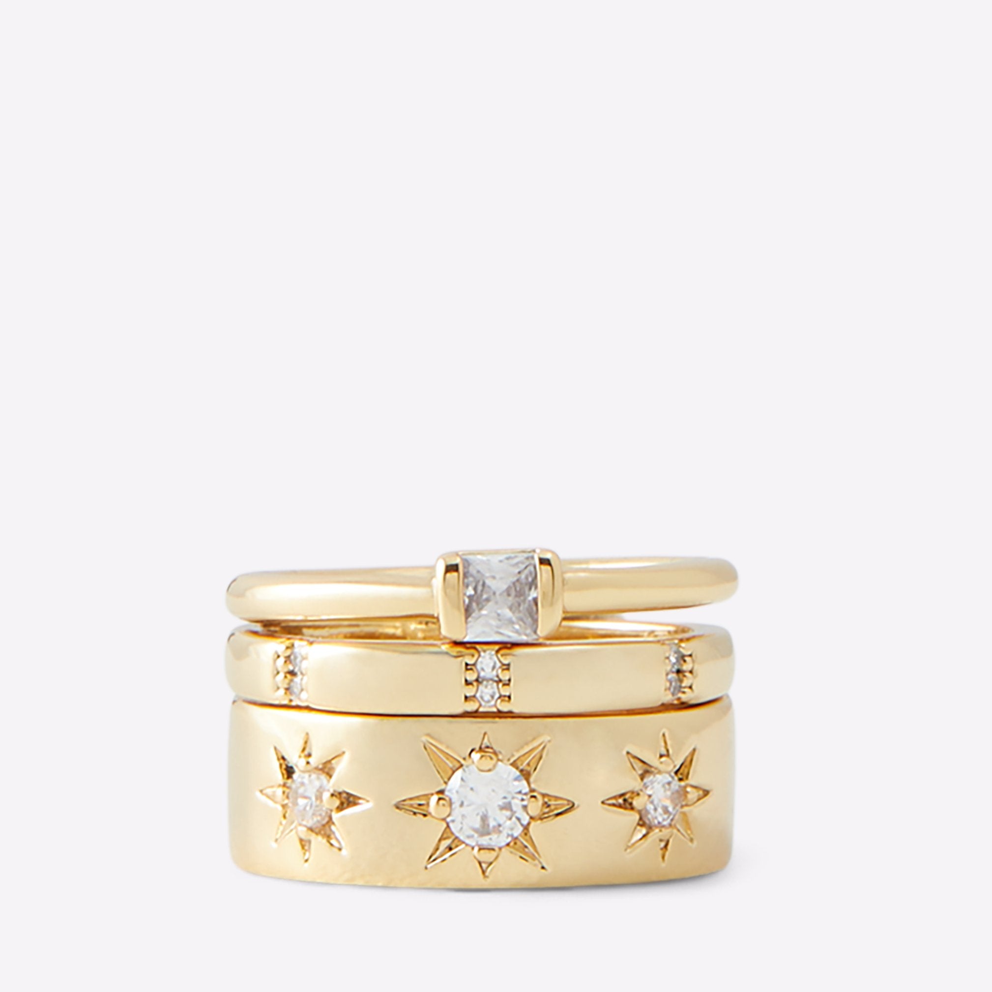 Peatmoss / Ring Accessory - Gold-Clear Multi - ALDO KSA